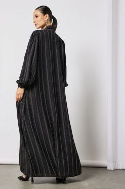 Black Bisht Abaya With Inner 7 bsi3556 4 Black Bisht Abaya With Inner