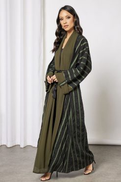 bsi3583 3 Bisht Abaya With Inner