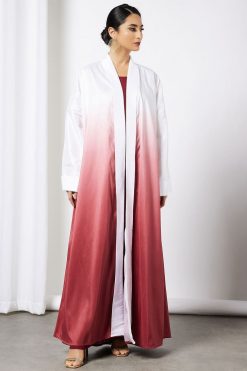 bsi3586 3 Two Tone Abaya Set