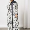 Bsi3601 1 Tie & Dye Bisht with Dress