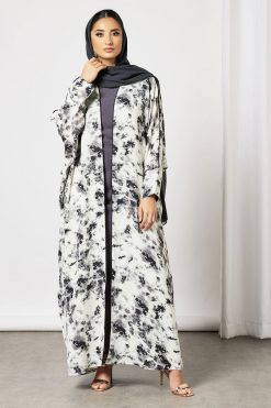 Tie & Dye Bisht with Dress