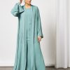 Bsi3620 1 2 Beaded Abaya with Dress