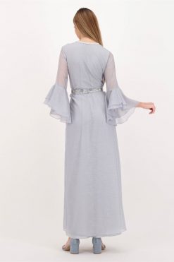 BAHI 000001 3 Sheer Embellished Kaftan