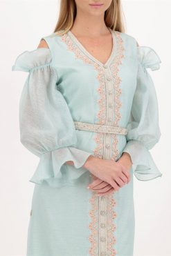 BAHI 000003 4 Puffed Sleeeve Kaftan