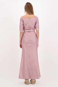 BAHI 0000053 Mauvey-Pink Kaftan