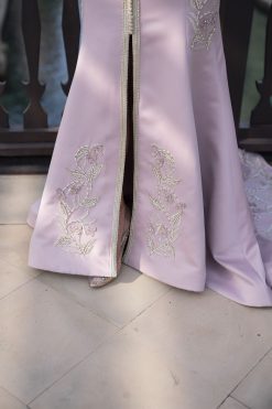 BAHI 000007 3 Pink Moroccan Kaftan