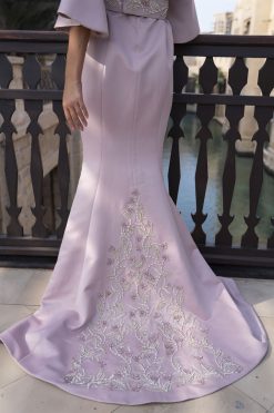 BAHI 000007 4 Pink Moroccan Kaftan