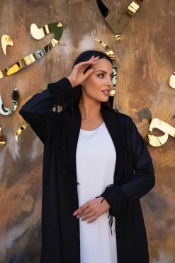 BAHI 000019 5 Black Coller & Cuf Appliques
