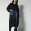 Navy Denim Pocket Travel Set