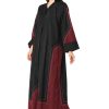 Maroon Abaya
