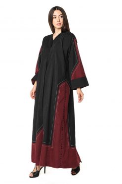 Maroon Abaya