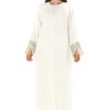 Pleated Fabric Abaya