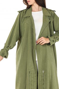 Open-Front Coat Style