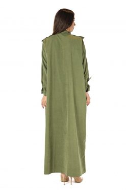 MOI012220 3 Green Abaya