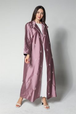 Pink Dress With Floral Design