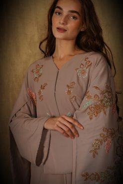 AJC 22100 3 Bridal Cape Abaya
