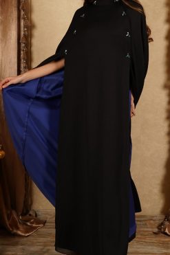 AJC 22101 4 Swarovski Cape Abaya