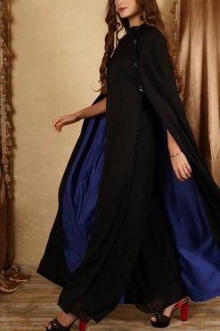AJC 22101 5 Swarovski Cape Abaya