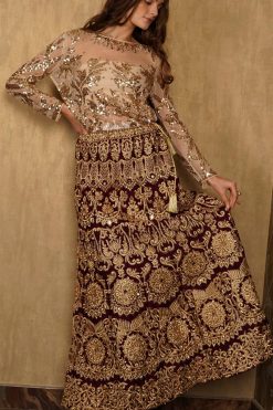 AJC 22103 3 Bridal Dress Set
