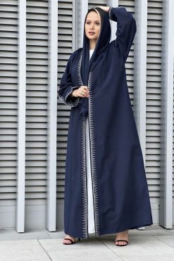 Navy Shamua Abaya