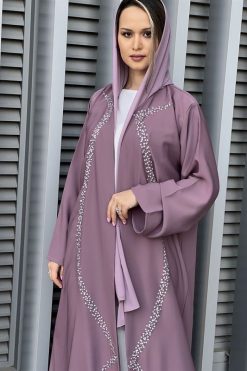 Mountbatten Pink Nada Embroidery Abaya 9 MOI032211 5 rotated Mountbatten Pink Nada Embroidery Abaya