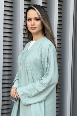 Blue Nada Embroidery Abaya 8 MOI032213 4 rotated Blue Nada Embroidery Abaya