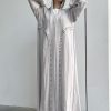Grey Nada Embroidery Abaya 10 MOI032214 1 Grey Nada Embroidery Abaya