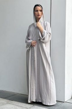 MOI032214 5 rotated Grey Nada Embroidery Abaya