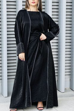 MOI032217 6 4 Pieces Abaya Set