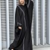 Black Full Sleeve Abaya