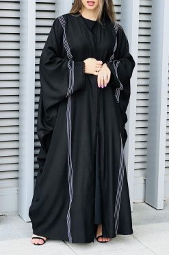 MOI032218 5 Louise Crepe Bhist Abaya