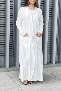 MOI032219 5 Louise Crepe Pocket Abaya