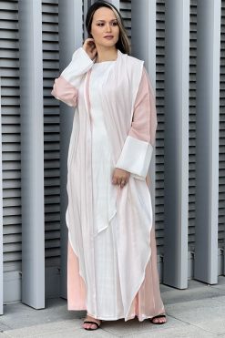 Rotana Shimmer Abaya Set 7 MOI032228 4 Rotana Shimmer Abaya Set