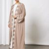 Plain Fabric Embroidered Abaya