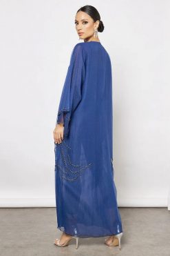Bsi3635 4 Beads embellished abaya
