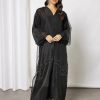 Beads embellished abaya