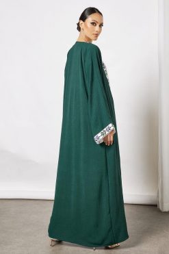 bsi3640 5 Embroidered bisht with inner