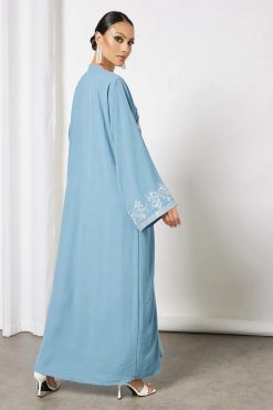 Bsi3642 4 Embroidered bisht with inner