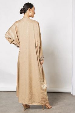 Bsi3644 4 Embroidered bisht with inner