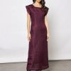 Bsi3648 1 Maroon Abaya inner