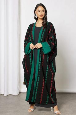Colourful Bahrini Abaya