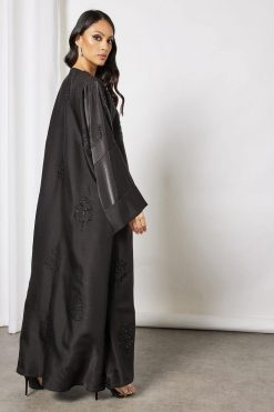 bsi3654 4 Beads embellished abaya