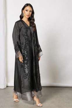 Beads embellished abaya