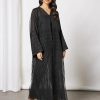 Beads embellished abaya