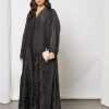 Beads embellished abaya