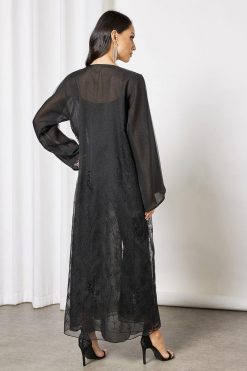 bsi3664 4 Beads embellished abaya
