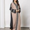 Brown Embroidered Style