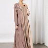 bsi3667 1 Button embellished abaya