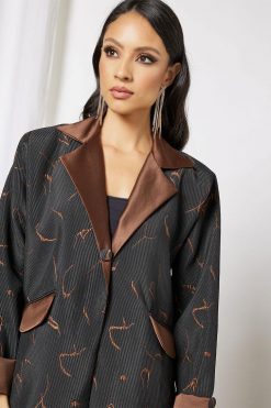 bsi3674 2 Jacquerd printed abaya