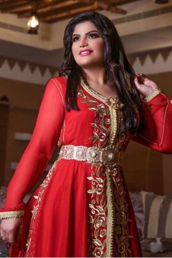 Luxury Moroccan Kaftan 5 QAA 22100 3 Luxury Moroccan Kaftan